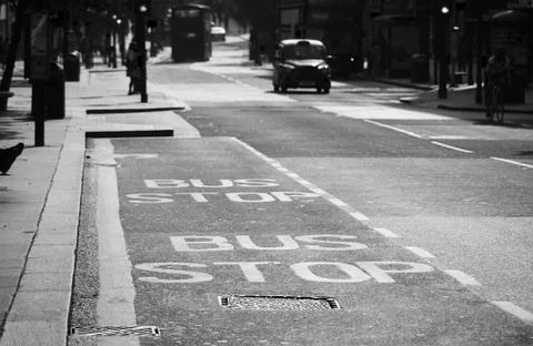 Bus Stop Stock Photos