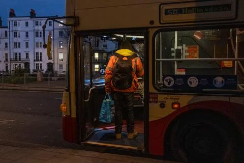 The Bus Stop Stock-Fotos