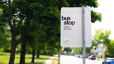 Bus Stop Stock Photos