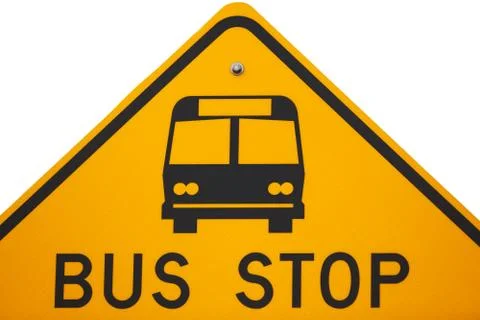Bus Stop Sign Stock Photos