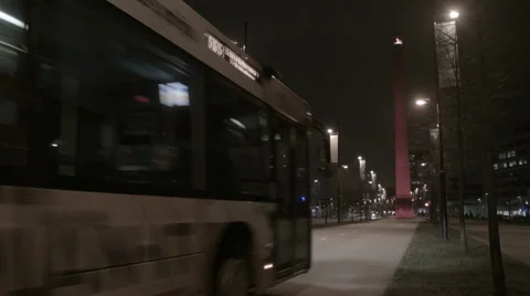 Bus Strijp-S Video stock 39093317