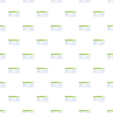 Bus ticket graphic pattern for travel and transport Stock-Illustration