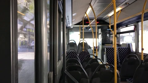 Bus transportation Multiple Shots Stock Footage 100078366