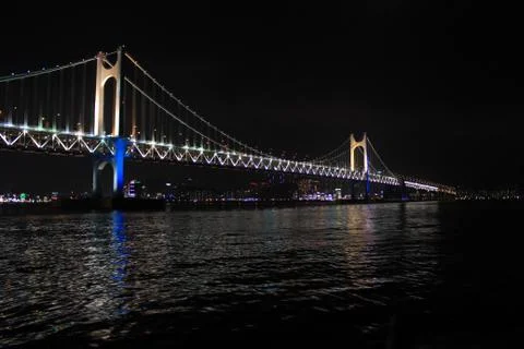 Busan Korea Bridge Stock Photos
