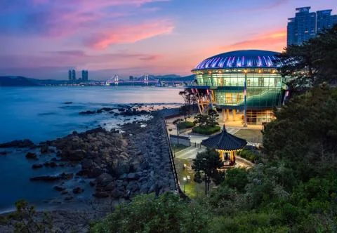 Busan Sunset Stock Photos