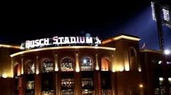 Night game at Busch Stadium, 1966, Night game at Busch Stad…