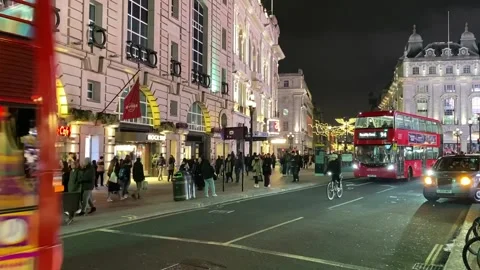 Buses on Regent 스톡 동영상 227979026