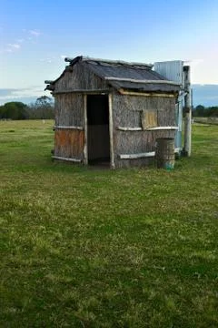 Bush hut Stock Photos