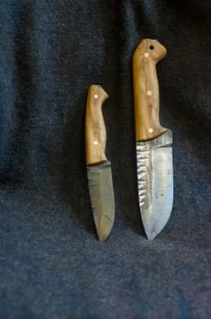 Bushcraft Knife 2 Stock Photos