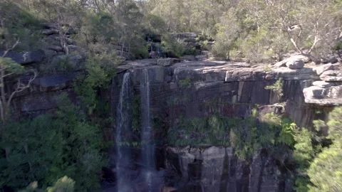 Bushland Waterfall Stock Footage 195980269