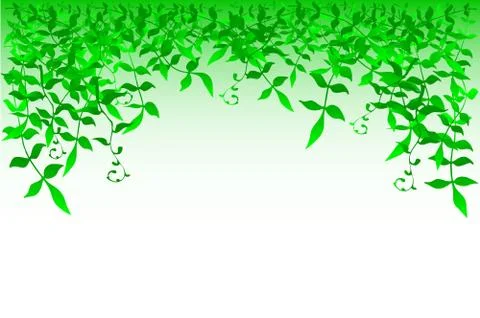 Bushy Stock Illustration