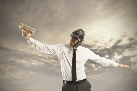 Busines in action Stock Photos