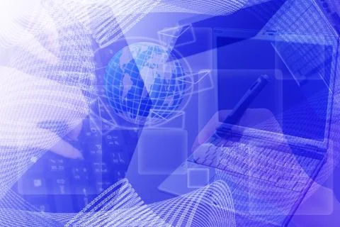 Business abstract background Stock Illustration