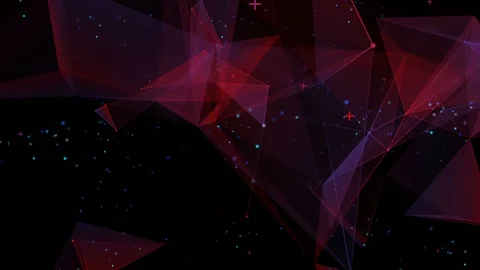 Business abstract background network animation lines concept Stock Footage 98989127