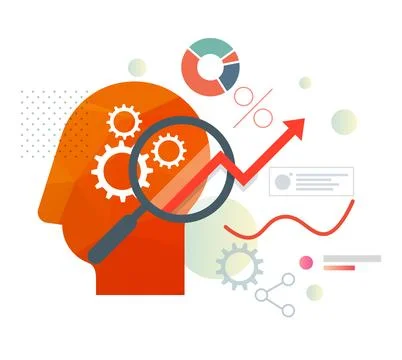 Business Accumen - Brain - Working Process - Stock Illustration Stock Illustration
