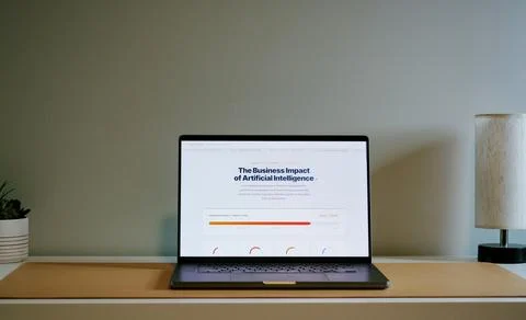 Business Analysis of Artificial Intelligence Stock Photos
