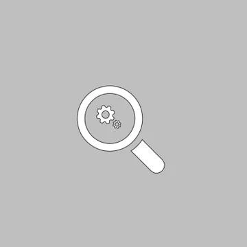 Business Analysis computer symbol Stock Illustration