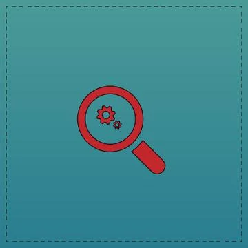 Business Analysis computer symbol 스톡 일러스트