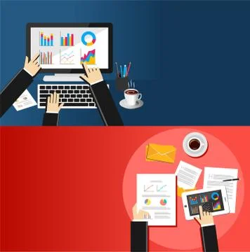 Business Analysis concept. Stock Illustration