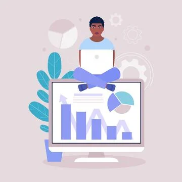 Business analysis concept イラスト素材