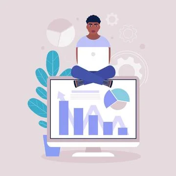Business analysis concept イラスト素材