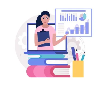 Business analysis concept Stock Illustration