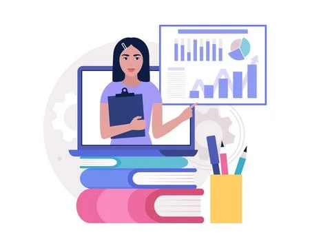 Business analysis concept Stock Illustration