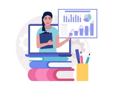 Business analysis concept Stock Illustration
