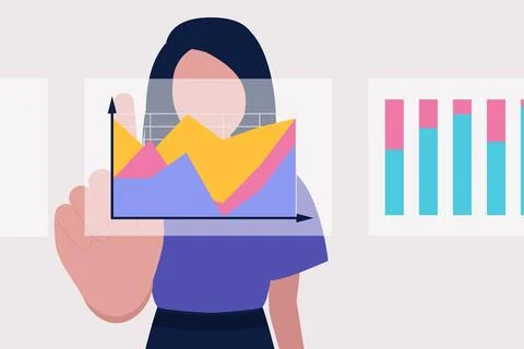 Business analysis concept 스톡 일러스트
