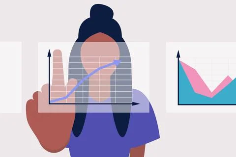 Business analysis concept 스톡 일러스트