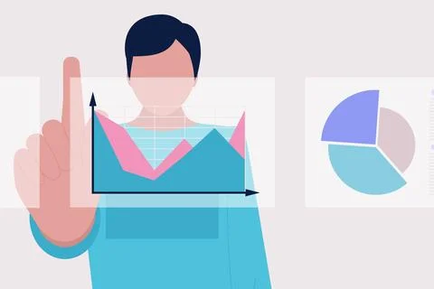Business analysis concept 스톡 일러스트