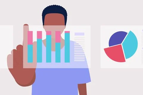 Business analysis concept 스톡 일러스트