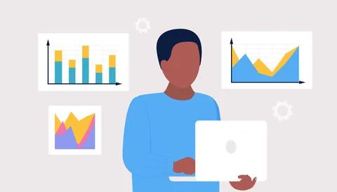 Business analysis concept 스톡 일러스트