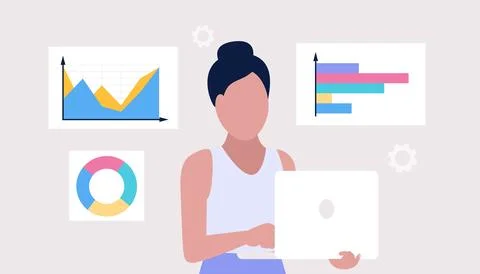 Business analysis concept 스톡 일러스트