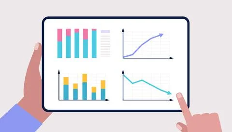 Business analysis concept Stock Illustration