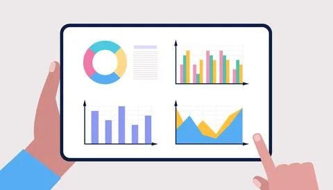 Business analysis concept Stock Illustration