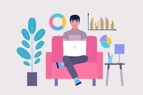 Business analysis concept 스톡 일러스트