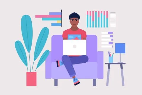 Business analysis concept 库存插图