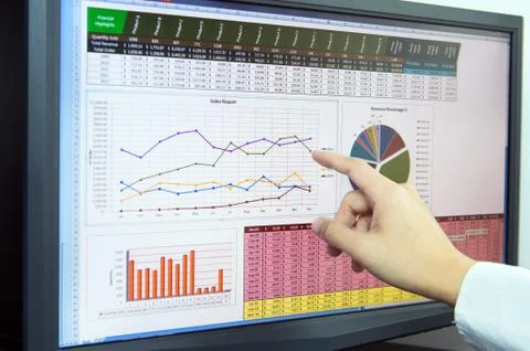 Business analysis Stock Photos