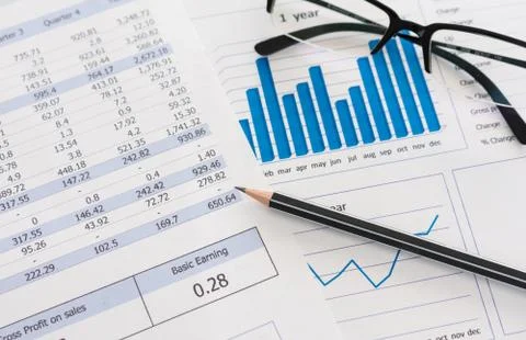 Business analysis Stock Photos