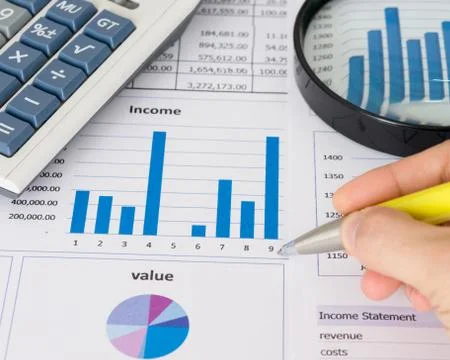 Business analysis Stock Photos