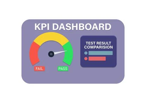 Business Analytics and Evaluation Concept イラスト素材