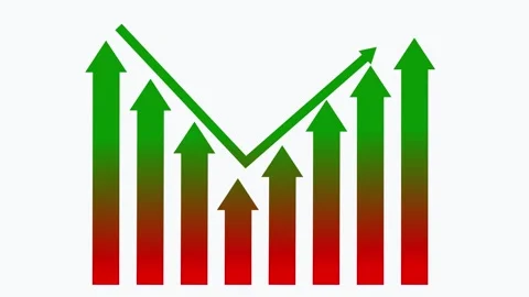 Business Analytics Bar Graph Animation in Clean Minimalist Design Stock Footage 310205250