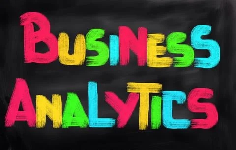 Business Analytics Concept Stock Illustration