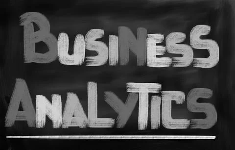 Business Analytics Concept Stockillustratie
