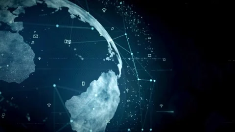Business Analytics Dashboard Data Visualization Background Animation Stock Footage 336672654