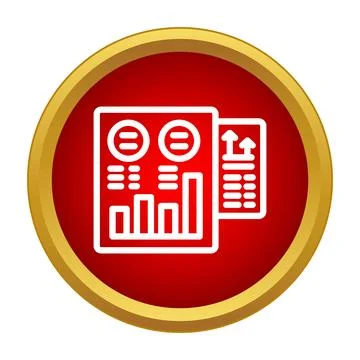 Business analytics dashboard showing data growth and statistics 스톡 일러스트