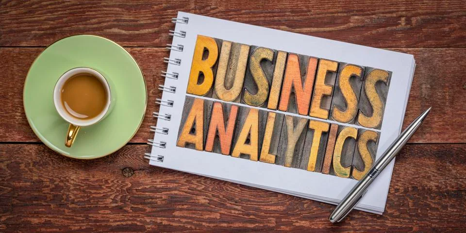 Business analytics - data analysis, research and statistics concept Foto stock