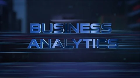 BUSINESS ANALYTICS Stock Footage 269716680