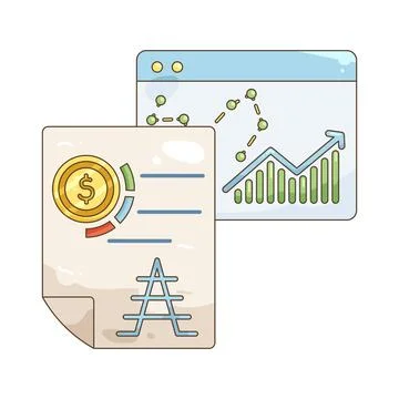 Business analytics Stock Illustration